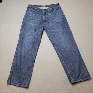 Timberland Men’s Relaxed Straight Leg Jeans 100% Cotton size 35